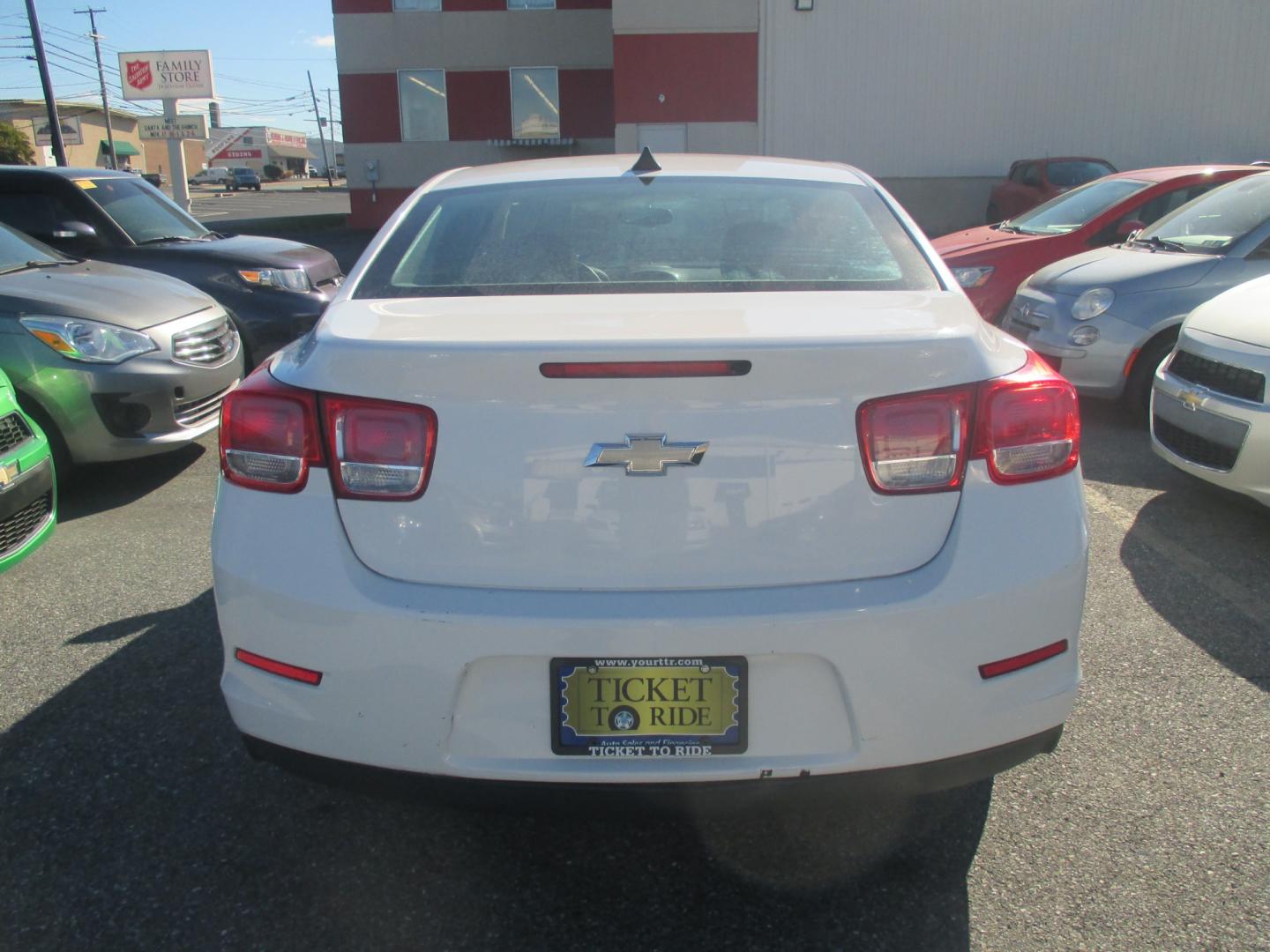 2013 WHITE Chevrolet Malibu LS (1G11B5SA4DF) with an 2.5L L4 DOHC 16V engine, 6-Speed Automatic transmission, located at 1254 Manheim Pike, Lancaster, PA, 17601, (717) 393-9133, 40.062870, -76.323273 - Photo#4